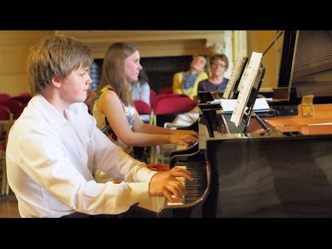 Mikhail Dubov & Polina Rendak play Arensky - Suite for 2 pianos No.2 "Silhouettes" (Paris, 2015)