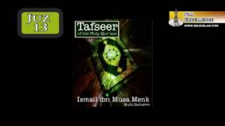 12 Tafseer - Juz 13 - Mufti Ismail Menk