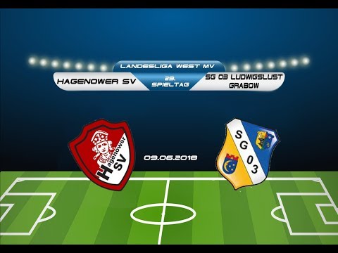 Hagenower SV -  SG03 Ludwigslust/Grabow 1:2 (1:0), 29. Spieltag, Landesliga West - MV, Ganzes Spiel