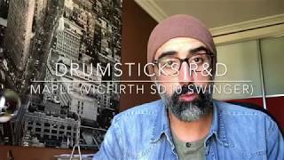 Video thumbnail for Drumsticks Sunday (Week 4): Maple Wood (VicFirth SD10 SWINGER) - English Version by Drumsticks Sunday