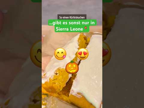 Video Thumbnail: KÜRBISKUCHEN-Rezept 😋🎃 Aus unseren Nutrition Smart Communities in SIERRA LEONE 📍