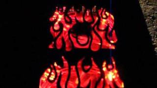 Hell Fire - light and paint test - no hardware - HOK Brandy Wine Kandy