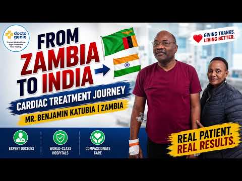Angioplasty In India | Zambian Patient's Cardiac Treatment Journey in India