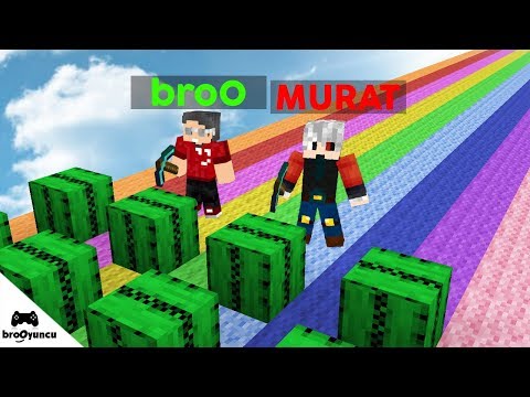 MİNECRAFT KAKTÜS YARIŞI ŞANS BLOKLARI SAVAŞI