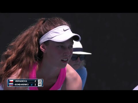 Vidmanova Darja v Bondarenko Maria - 2020 Melbourne