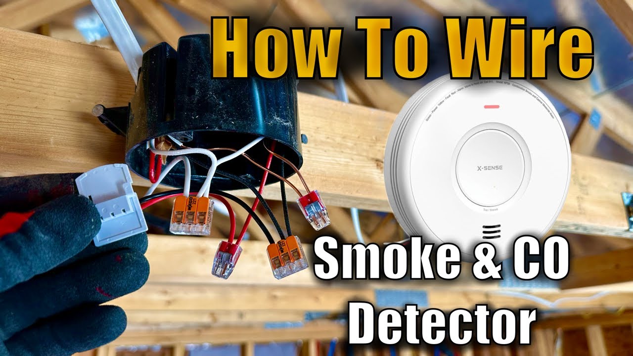 Installing HardWired Smoke & Carbon Monoxide Detector