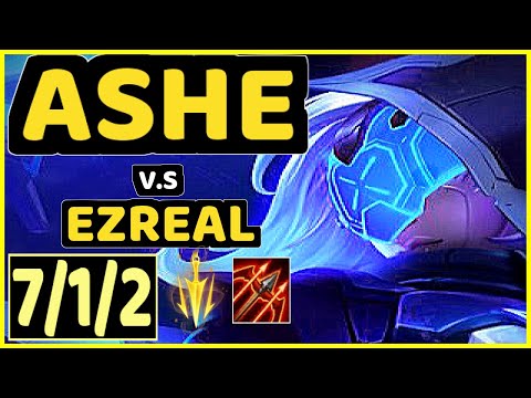 JUZINHO (ASHE) vs EZREAL - 7/1/2 KDA BOTTOM ADC CHALLENGER GAMEPLAY - BR