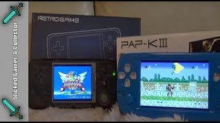 Retro Game RS97  VS. PAP KIII Plus | Wicked Handheld Comparison