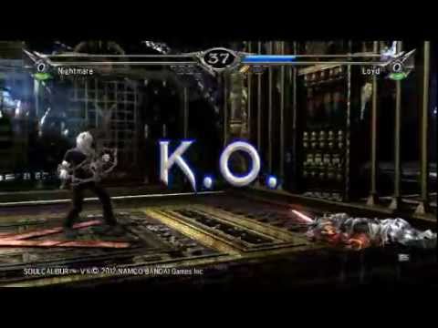 Soul Calibur V: Nightmare VS Pyrrha Omega