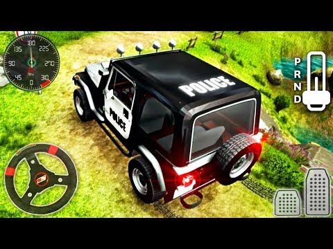 Offroad Police Jeep Driving - 4x4 Pickup Truck Prado Racing Simulator - Android GamePlay