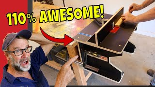 The BEST DIY Router Table for Beginners. #woodjigs21