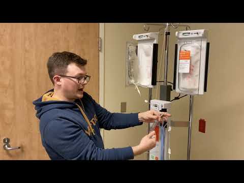 Priming the Level 1 Rapid Infuser