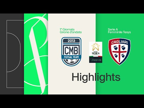CMB Futsal Team-Cagliari 5-1 | Goals and highlights | Matchday 1 | Serie A Tesys 2025/2026