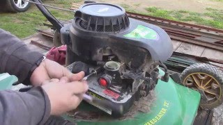 Reviving a Free Weedeater Mower