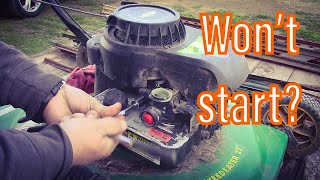 Reviving a Free Weedeater Mower