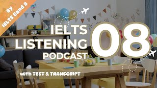 IELTS Listening Podcast #8 | ASMR English Conversation | Luyện nghe tiếng Anh | IELTS Band8