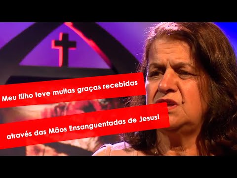 Testemunho Mãos Ensanguentadas de Jesus - Eleni Paula Silva - Bom Repouso - MG