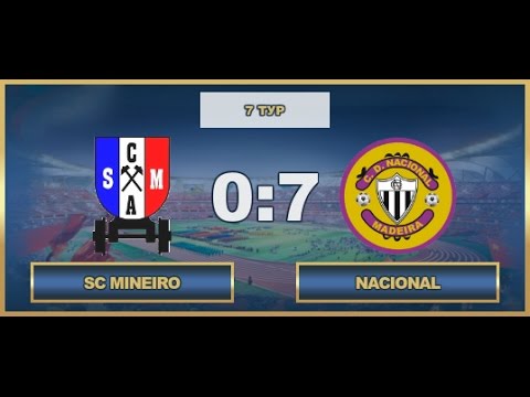 AFL17. Portugal. Primera. Day 7. SC Mineiro - Nacional