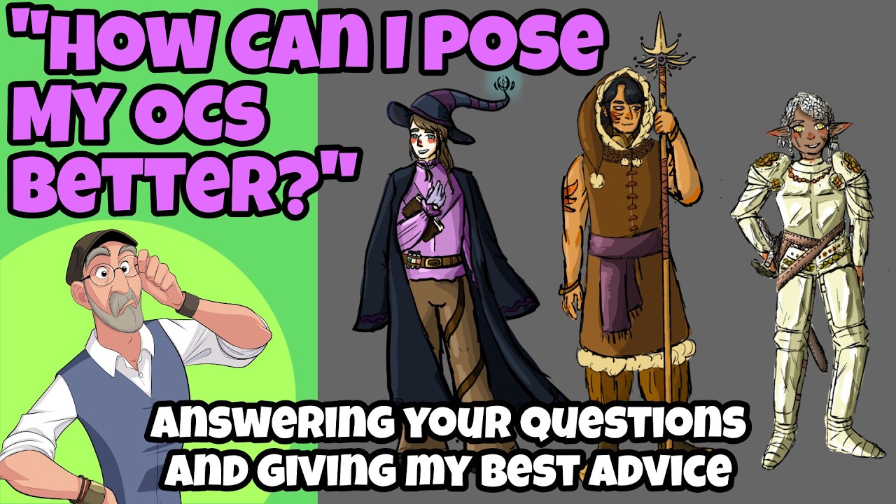 How Can I Pose My Original Characters Better?