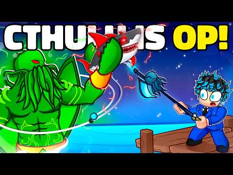 Using CTHULU to Catch the RAREST FISH to Exist on Roblox Fisch