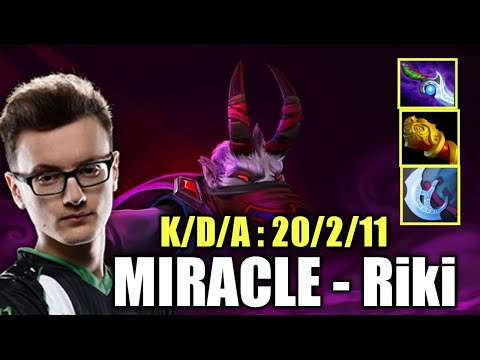 MIRACLE - Riki Safelane | EZ Game with 20 Kills | Dota 2 Full Gameplay