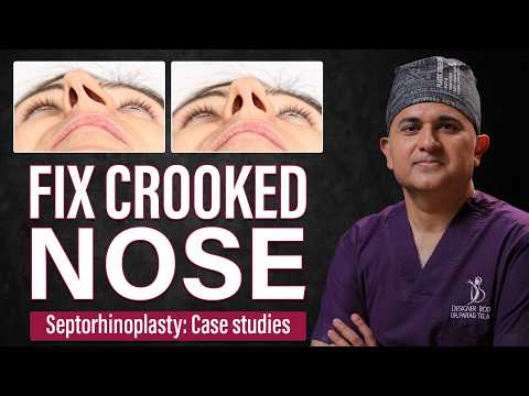 Functional & Cosmetic Septorhinoplasty: Straight Nose & Better Breathing | Dr. Parag Telang