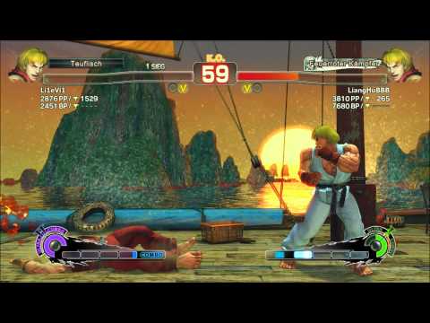 SSF4 AE LiangHuBBB ( Ken ) vs Li1evi1 ( Ken )