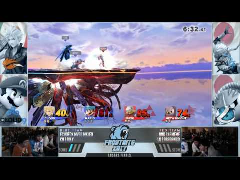 Frostbite 2017 Doubles LOSERS FINALS - MVG | MKLeo + C9 | Ally vs DNG | Kameme + LG | Abadango