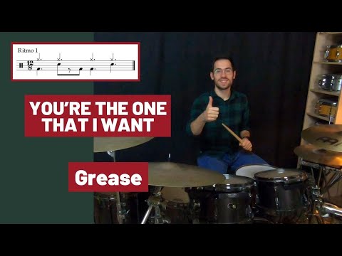 🥁YOU’RE THE ONE THAT I WANT – Grease (DRUM COVER) BATERÍA