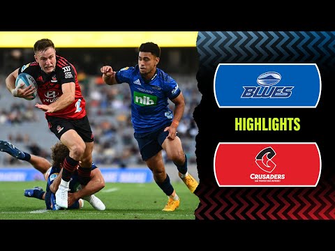 Super Rugby Pacific 2023 | Blues v Crusaders | Rd 4 Highlights