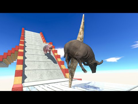 Run, Jump and Escape from Purussaurus Trap - Animal Revolt Battle Simulator