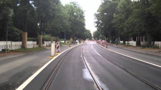 preview picture of video 'BSAG Linie 4 Horn/Schwachhausen nach Umbau 2013'