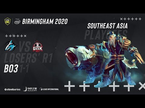 Adroit vs Geek Fam Full Game 2 Highlights ESL ONE BIRMINGHAM 2020