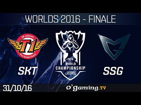 SKT vs SSG - World Championship 2016 - Playoffs - Finale