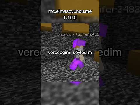I gave VIP on Minecraft Survival Server 🤑💎 Elmasoyuncu