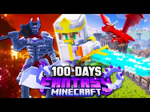 IsKevin - 100 Days of Fantasy Minecraft [FULL MOVIE]