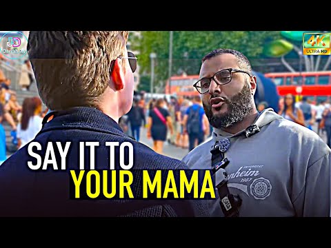 SAY IT TO YOUR MAMA! MOHAMMED HIJAB & LITTLE BOB| SPEAKERS CORNER