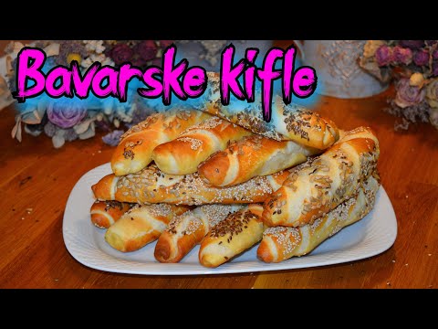 BRZE BAVARSKE KIFLE - BEZ CEKANJA DA NARASTU/BAVARIAN BUNS/LAUGEN STANGERL-einfaches rezept/2022