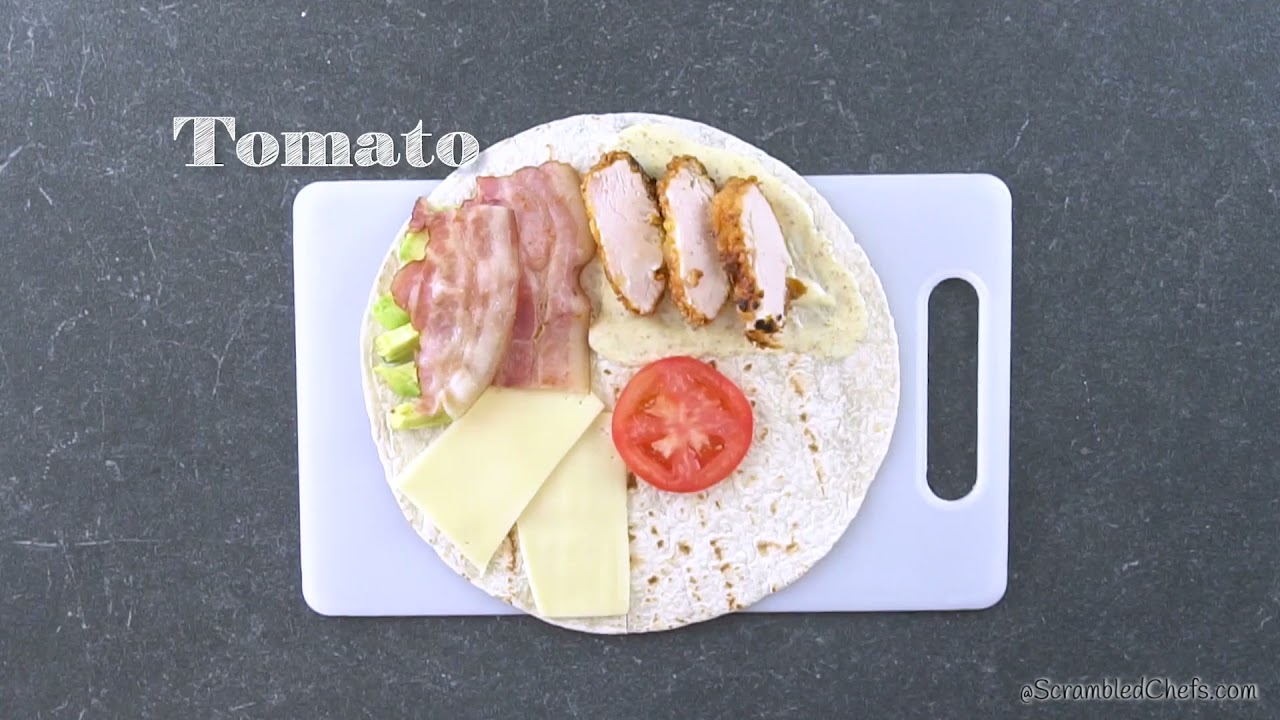 Use a TikTok Wrap Hack to Make a Tasty Chicken Avocado Wrap
