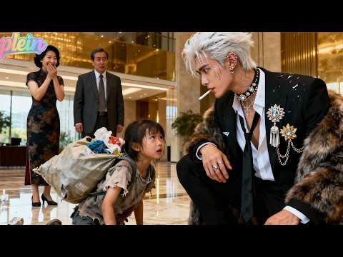 Fillette de 5ans ramassant des déchets tombe devant PDG ; en voyant sa mini-version, il est choqué