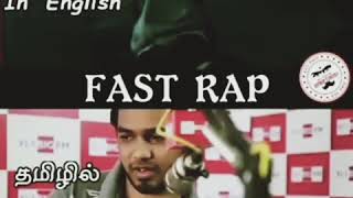 #HipHopTamizha ⚡V/s⚡#Eminem   #FastRap 01🔥�