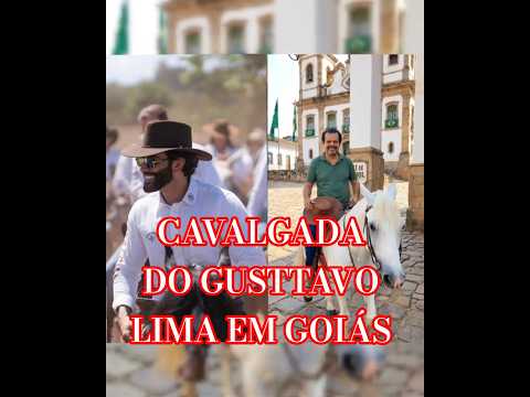 Gusttavo Lima reuniu Caiado, Daniel Vilela e uma multidão numa Cavalgada em Bela Vista de Goiás
