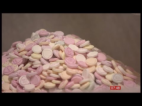 Love hearts (sweets) - 70 years and still going strong (UK) 15/Feb/2024
