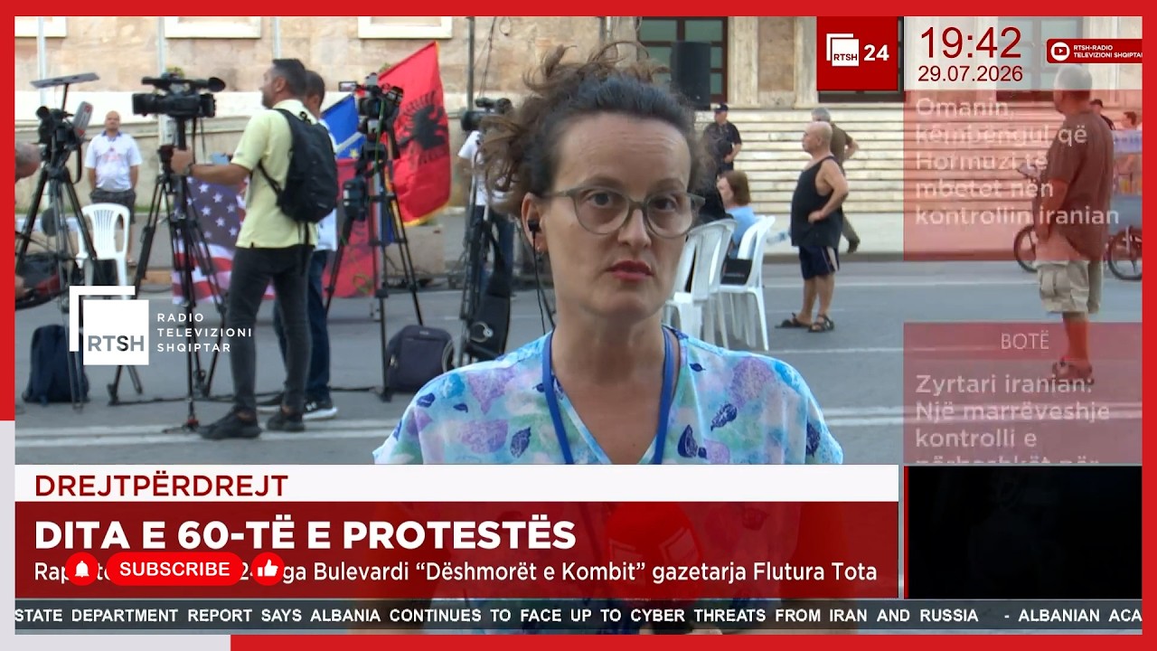 Protesta hyn në ditën e 60-të, qytetarët protestojnë para Kryeministrisë