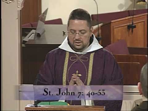 Homilía 4-9-2011 - El P. Anthony Mary, MFVA - Tiempo de Cuaresma