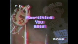 Bones &amp; Chris Travis - Everything You Said (Prod. Omenxiii)