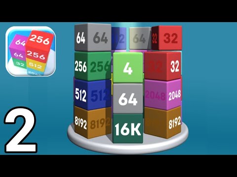 Merge Tower 3D: 2048 block game Unlock 8k.16k