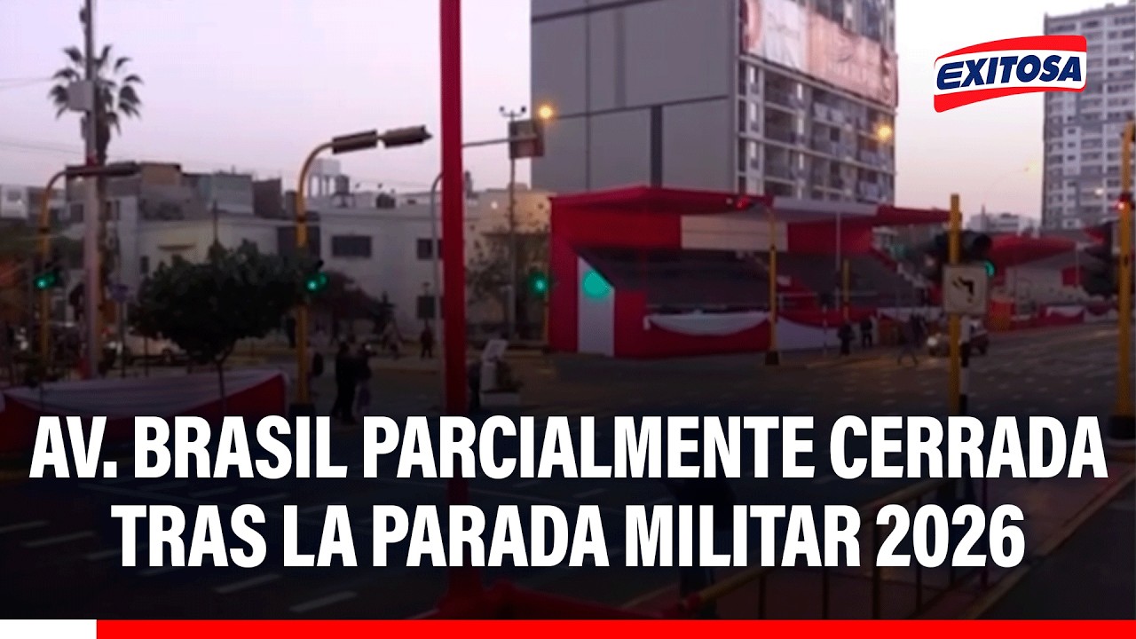 🔴🔵 Estrado principal fue el único retirado y desmontaje continuará hasta el 4 de agosto