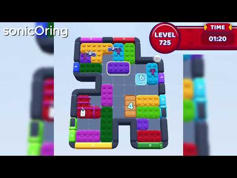 Farbblock-Jam, Level 725