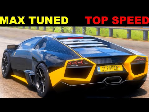 1391HP Lamborghini Reventón | MAX TUNED | TOP SPEED | Forza Horizon 5 | FIRST PERSON